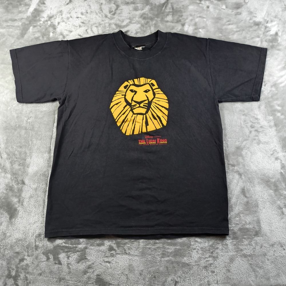 Vintage The Lion‎ King Musical Shirt Mens XL Made In USA Disney Musical Broadway